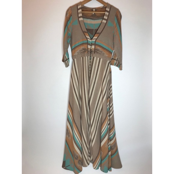 🦄 Spell Peyote Dress in Tan - Picture 4 of 8